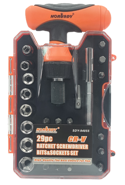 Ratchet Screwdriver Bits and Socket Set - Horusdy