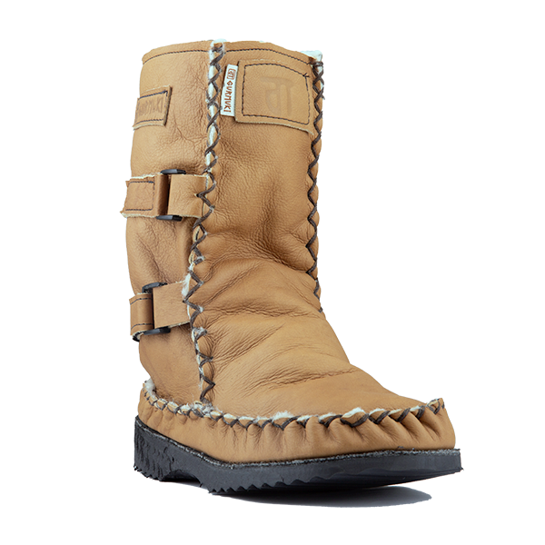 Gurmuki LADIES Sheepskin Wool X Tall Boots - Caramel