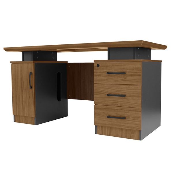 Office/Study Desk - Wooden Ergonomic