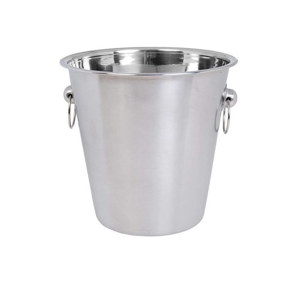 Stainless Steel Ice Bucket with Handles - Small