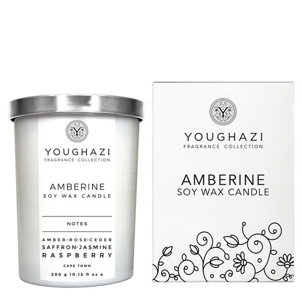 Amberine Soy Wax Candle 300g