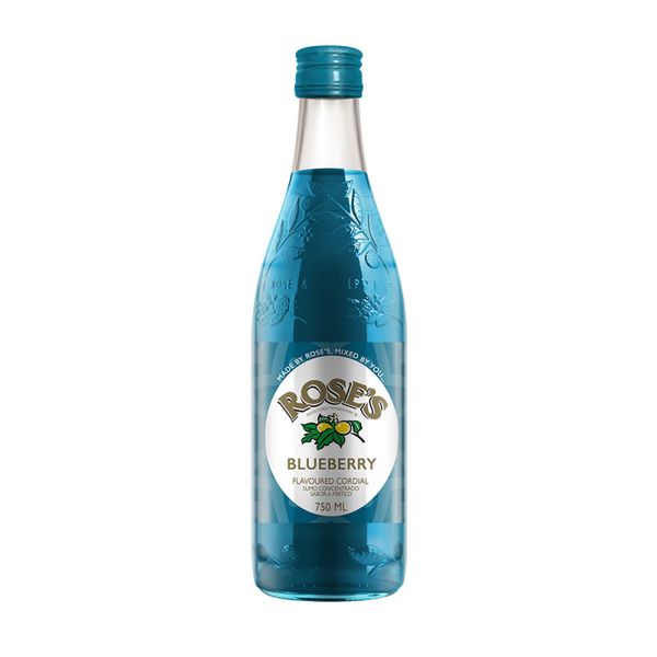 Rose's Blueberry Flavoured Cordial 750ml