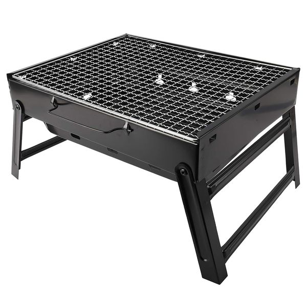 Foldable BBQ Braai Grill Portable Barbecue Grill Lightweight for Camping