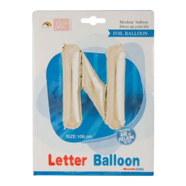 SD Decorations - Letter N Balloon
