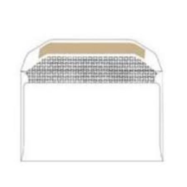 Croxley White Gummed Unbanded Plain Banker 90 x 152 - 8 1/4