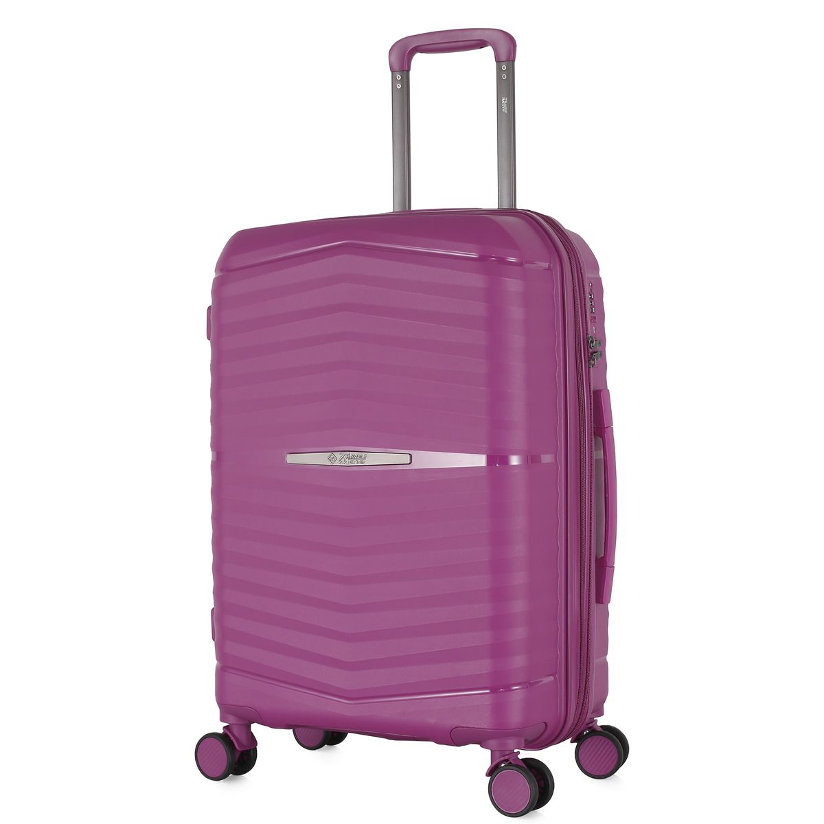 Travel Mate 75cm Hard Shell Zipper 8 Wheel Xbag Trolley Case TSA L