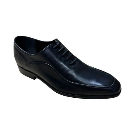 Black leather shoes mens sale online