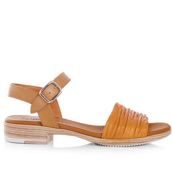 Green Cross GX&amp;Co Paula Urban Sling Back Heel Sandal 52226 Burnt Orange