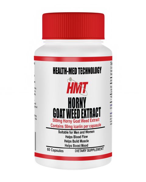 HMT Horny Goat Weed 500mg (50mg Icariin) 60's