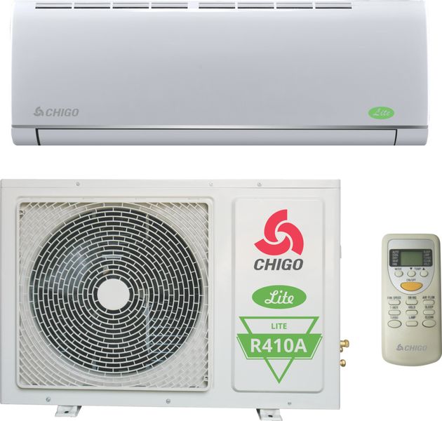Chigo Lite 12000 BTU Split. Non inverter Indoor / Outdoor