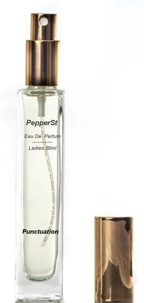 PepperSt Perfume - Punctuation - For Her - 50ml