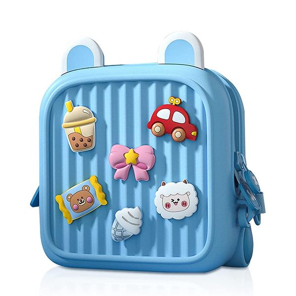 Cute Lightweight Waterproof Kid's School/Travel/Nursery Backpack - Blue