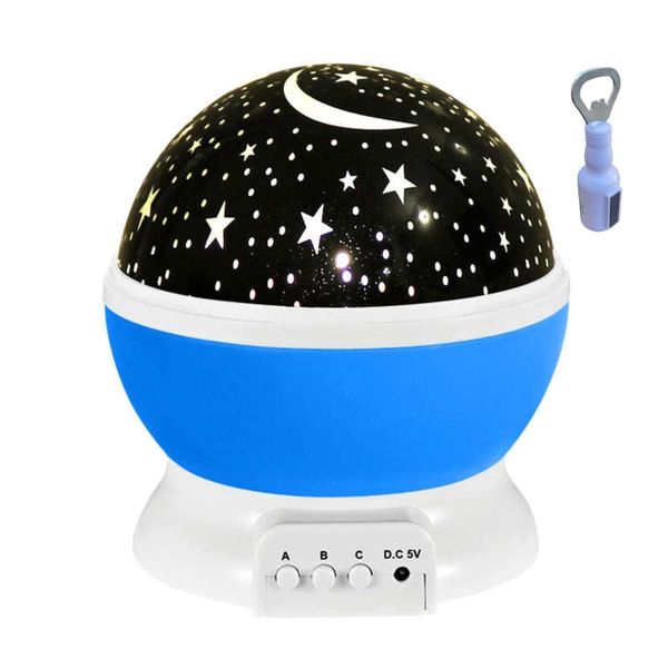 Dream Rotating Projection Lamp-Star Master with Bottle Opener