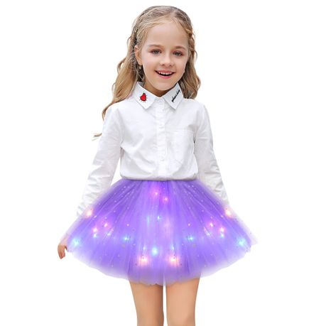 Tutu skirts shop with lights