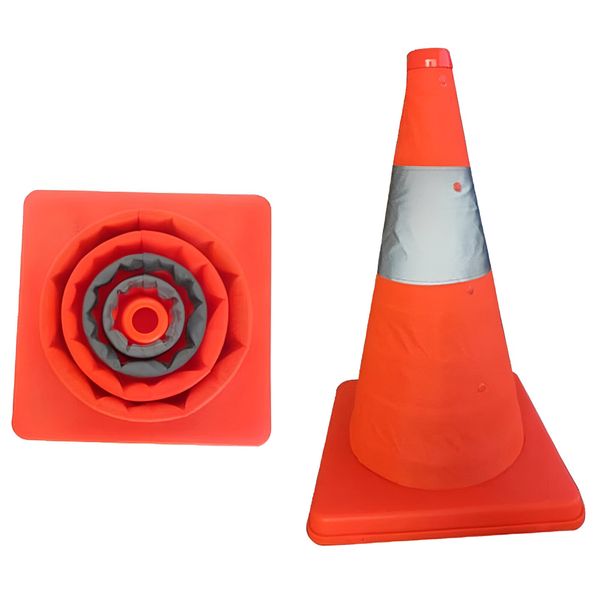 Telescopic Car Warning Reflective Safety Cone - C-249