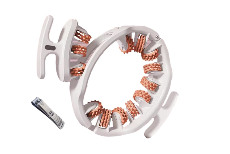 Anti-Cellulite Body Massager with Precision Nail Clipper