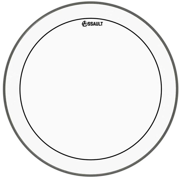 Assault BAPS-12C Drumhead - 12" Pinstripe Batter Head Clear