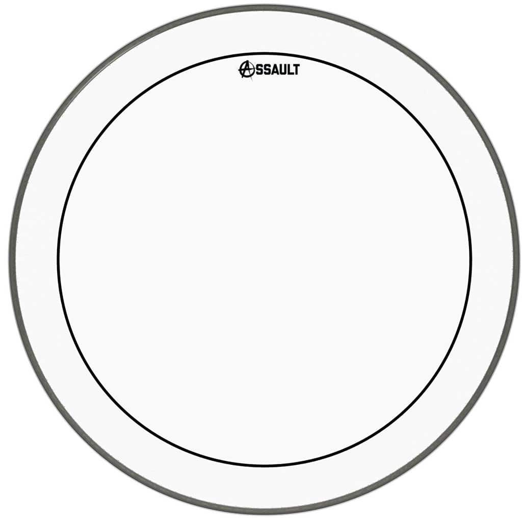 Assault BAPS-12C Drumhead - 12" Pinstripe Batter Head Clear