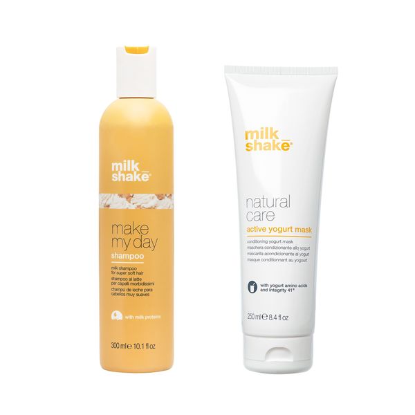 Milkshake Make My Day Shampoo with Natural Care Active Yogurt Mask