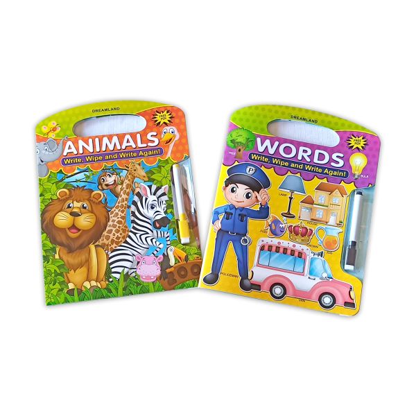Educat Write and Wipe Book Set 2