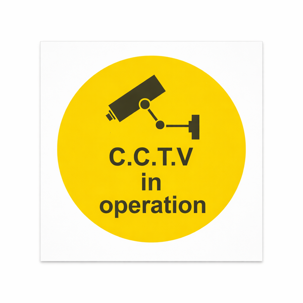 CCTV Sticker