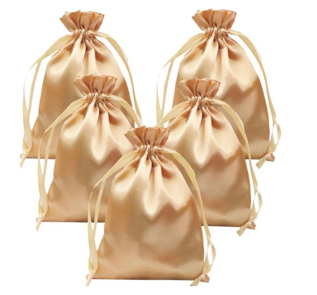 Satin Gift Bags with Drawstring, Party Favor Bags, Silk Jewelry Bags