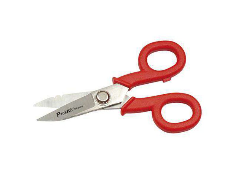 PRK DK-2047N Electrician's Scissors &amp; Wire Stripper - 145mm