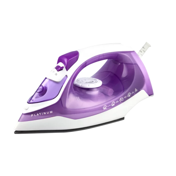 2000W Purple Platinum Steam Iron (Colour May Vary)