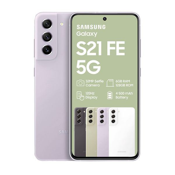 Samsung Galaxy S21 FE 5G 128GB Dual Sim - Lavender