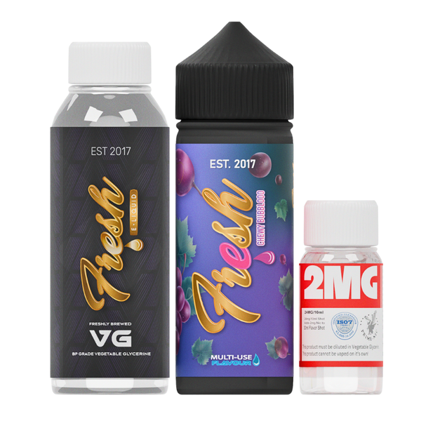 Fresh Chewy Bubblooo 2mg 120ml Longfill Kit