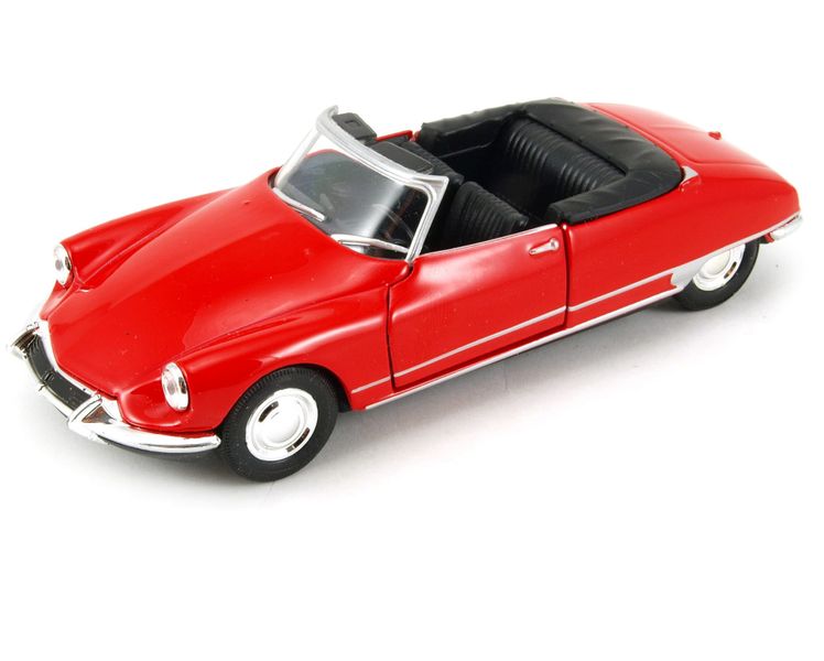 Citroen DS Cabriolet Red Scale 1:24