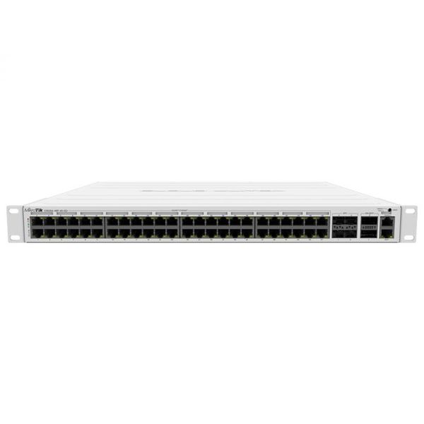 MikroTik Cloud Router Switch 48 Port Gigabit PoE 4 SFP+ 2 QSFP+ 700W