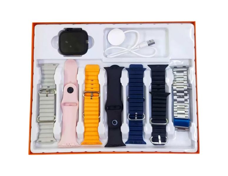 Ultra 7 in 1 Strap Smart Watch Multicolor Strap