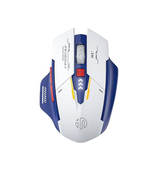 Inphic F9 MECHA Bluetooth 5.0 Rechargeable 2.4G Wireless Mouse