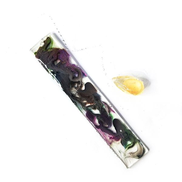 Mushroom Galaxy Resin Bookmark