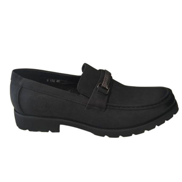 Cacatua Men's Classic Black Loafer image
