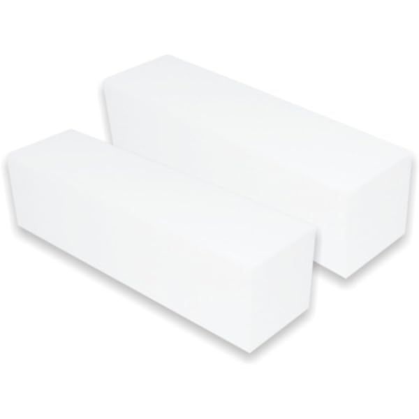 White 4 Way nail File (2 Pack)