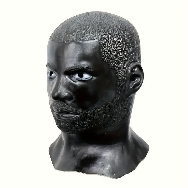 Natural Black Latex Mask