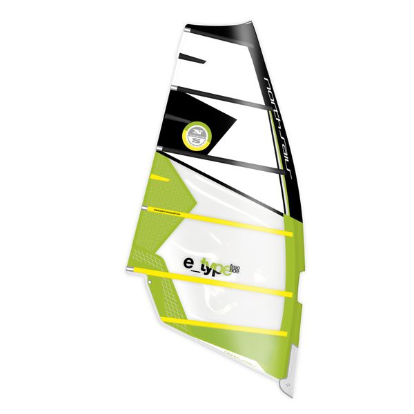 North Sails (Duotone) - Sail E.Type 2018 - 6.2 - Black/Green