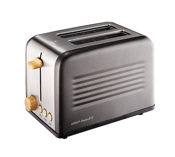 Russell Hobbs Rustic Wood Toaster