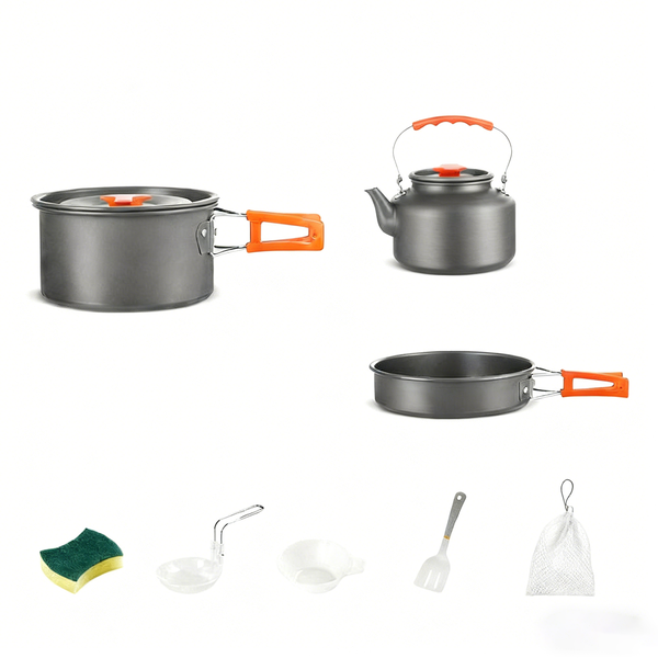 Camping And Hiking Cooking Set