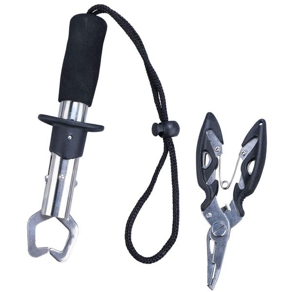 Camping Fishing Pliers And Fish Holder Set of 2