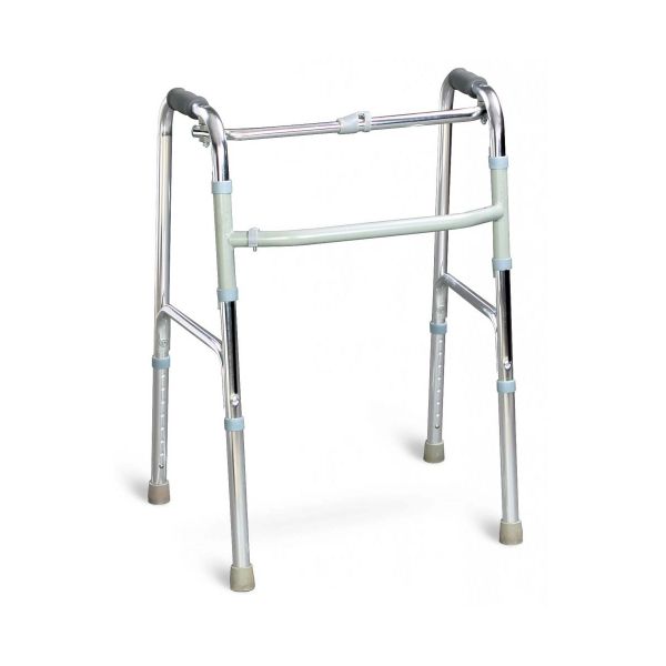 Walker - Stainless Steel Walking Frame Standard Pulpit Walker