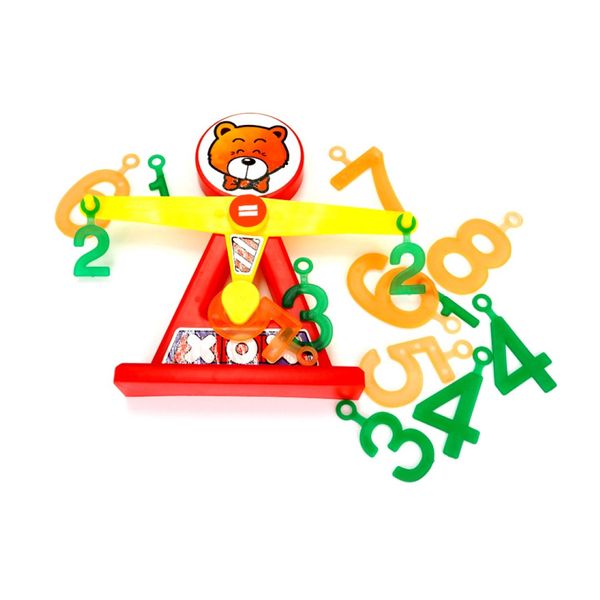 Maths Balance Scale with weights