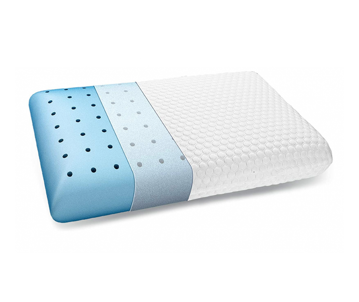 Simply Comfy Premium Quality Ventilated Cool Gel Infused Memory Foam Pillow