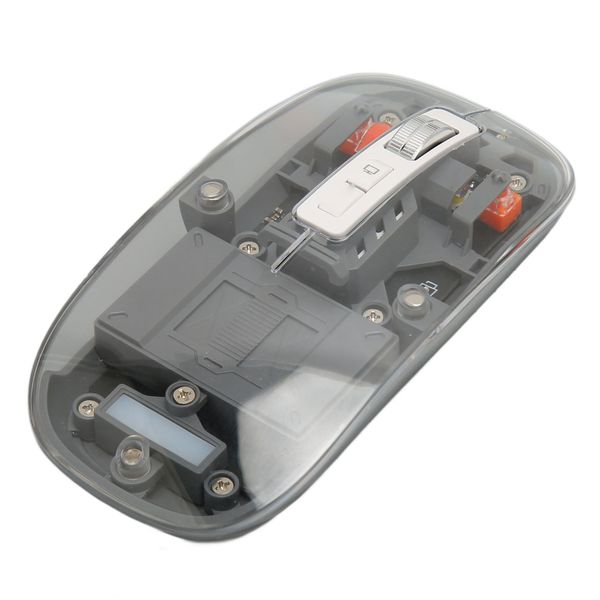 Transparent Wireless Mouse (Gray)