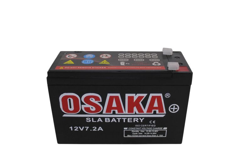 OSAKA 12V 7.2Ah SLA Rechargeable Battery