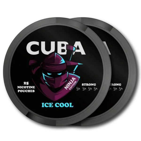 CUBA NINJA - Ice Cool - 2 PACK (Nicotine Pouch)