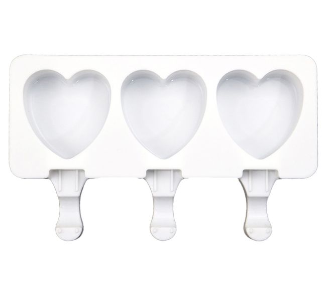 Silicone Heart Ice Cream Mold