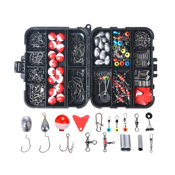 263 Piece Fishing Tackle Kit Fishing Hooks Jig Accessories Set